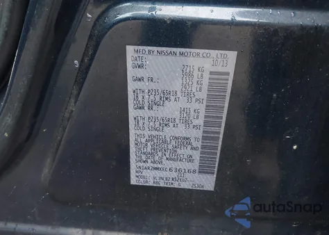 2014 Nissan Pathfinder S from USA, damaged, VIN 5N1AR2MMXEC636168